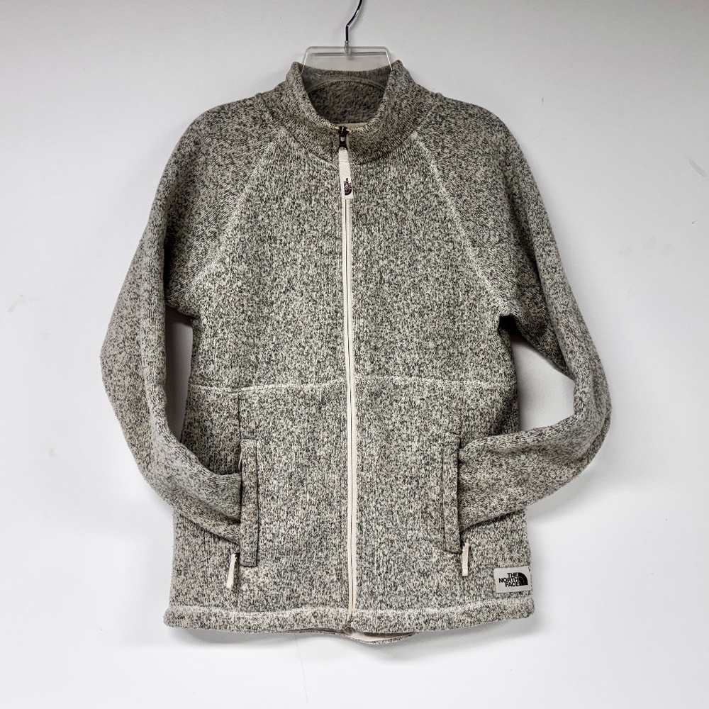 The North Face Girls' Crescent Full-Zip Fleece Jacket